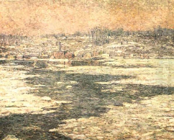 Ice On The Hudson - view 1