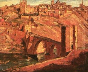 Blue Night, Highbridge by Ernest Lawson