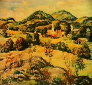Sunlit Hills by Ernest Lawson