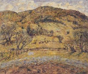 Connecticut Meadow by Ernest Lawson
