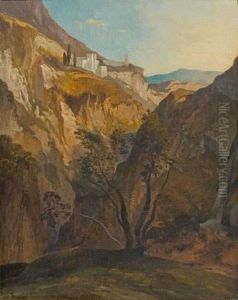 Paysage D'algerie by Jean-Joseph Bellel