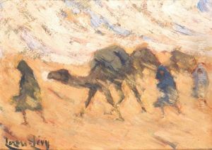 Chamelier Dans La Tempete by Lazare-Levy