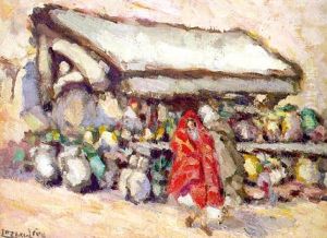 Marchand De Poteries A Gabes by  Lazare-Levy