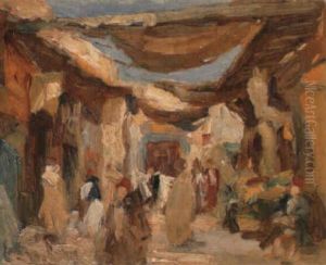 Rue A Tunis by Lazare-Levy