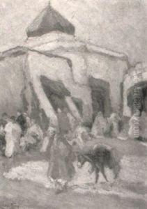 Turbet El-bey A Tunis by Lazare-Levy