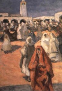 Marche A Gabes by  Lazare-Levy