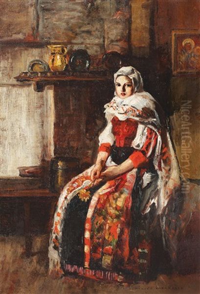 Peasant Girl - view 1