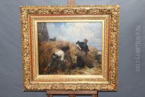 La Recolte Des Bles by Georges Bellenger