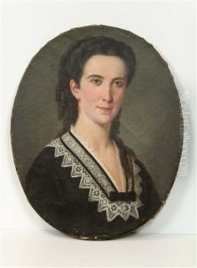 Portraits De Monsieur Et Madame Bausil (pair)