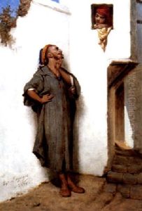 The Encounter by Jean Raymond Hippolyte Lazerges