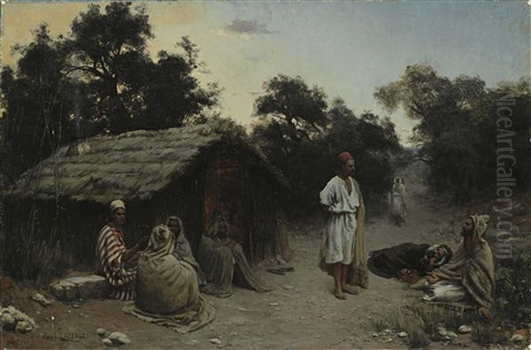 An Arab Encampment - view 1