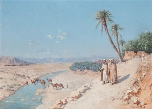 La Caravane Dans L'oued - view 1