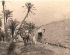 Chameliers Au Bord De L'oued Chameliers Au Bord De L'oued