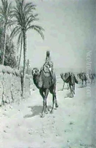A Caravan In North Africa - view 1