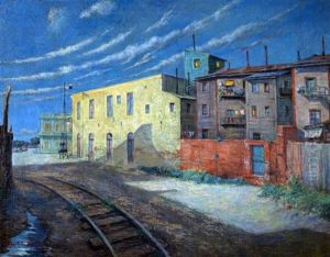Caminito - Nocturno by Alfredo Lazzari
