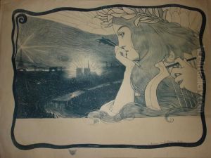Faune Jouant De La Flute by Henri Jules Ferd. Bellery-Desfontaines
