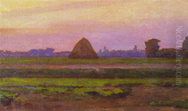 Meule Au Crepuscule - view 1