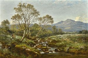 The Stream From The Hills by Benjamin Williams Leader