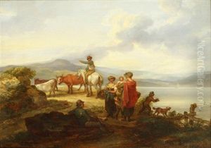 Figures In A Landscape by James Leakey