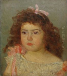 Portret De Fetita by Pierre Bellet