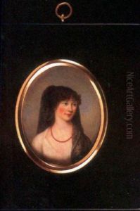 The Hon. Catherine Sarah Dorothea Or Kitty, Duchess Of Wellington, In White Dress