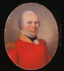 Colonel Cooper Wearing Uniform Of The Devon Militia