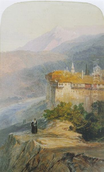 Iviron Monastery, Mount Athos - view 1