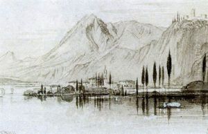 Varenna, Lake Como, 'that Fair Port' by Edward Lear