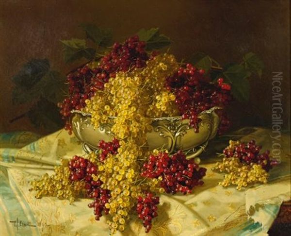 Still Life With Red And White Currants - view 1