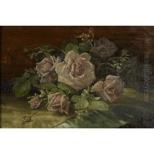 Still Life With Roses And Lily-of-the-valley Still Life With Roses And Lily-of-the-valley