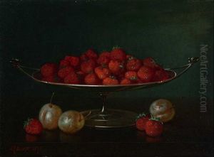 Still Life Strawberries And Plums Still Life Strawberries And Plums