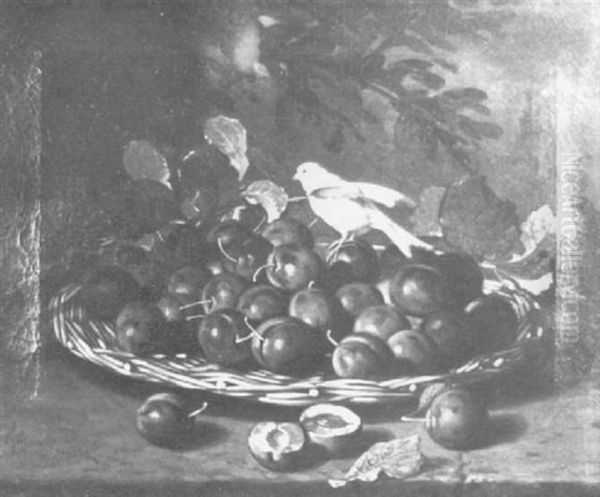 Plums And Canary - view 1