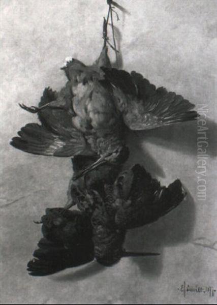 Nature Morte - Hanging Woodcock - view 1