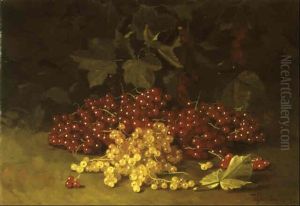 Still Life Of Currants by Edward Chalmers Leavitt