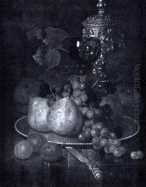 Still Life With Grapes And Urn - view 1