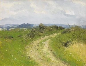 Krajina S Cestou by Otakar Lebeda