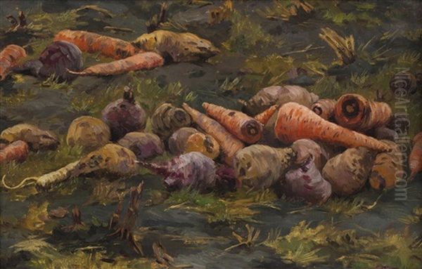 Vegetables In A Field - view 1