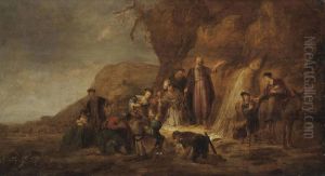 Moses Striking The Rock