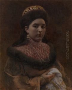 Portrait Of A Boyar Woman