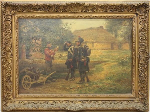 Soldiers In A Landscape - view 1
