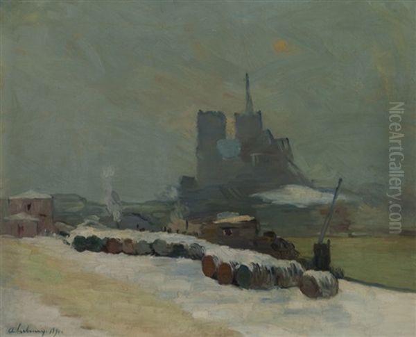 Vue De Notre Dame, Hiver - view 1