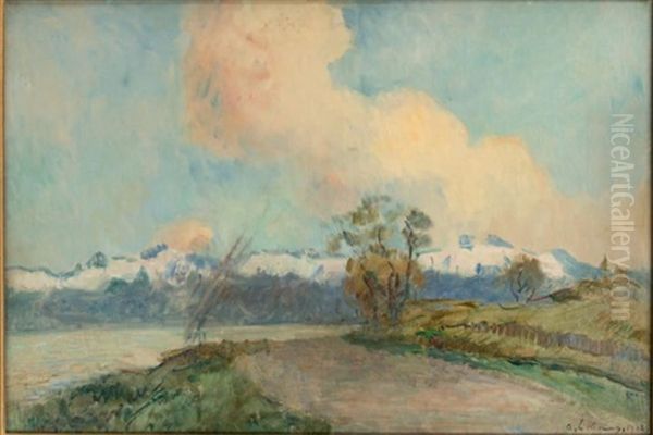 Neige En Auvergne, 1913 - view 1