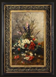 Bouquet De Fleurs by Victor Leclaire