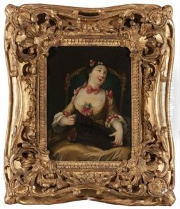 La Vielleuse by Sebastien Leclerc the Younger