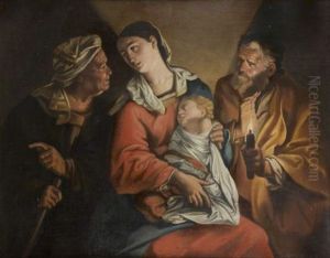 La Sainte Famille Avec Sainte Anne La Sainte Famille Avec Sainte Anne