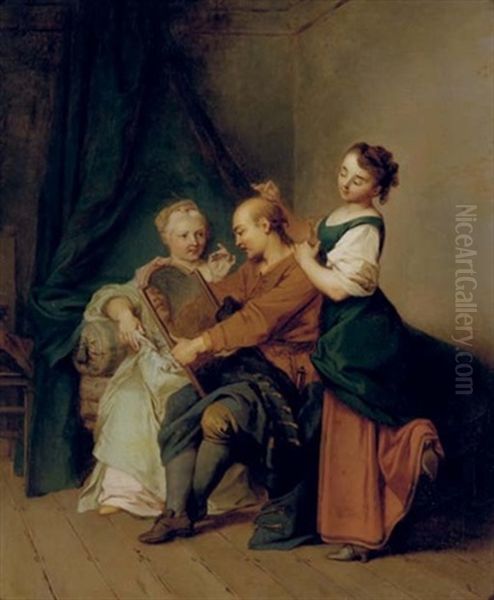 A Man At His Toilette - L'homme Entre Deux Ages - view 1