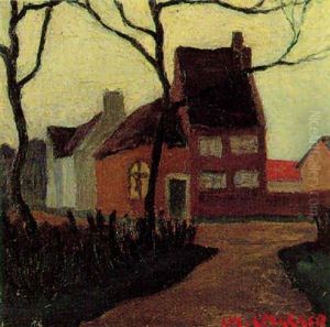 Chemin Vers La Petite Maison by Lucien Leclercq