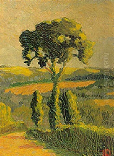 Paysage Normand Au Grand Arbre - view 1