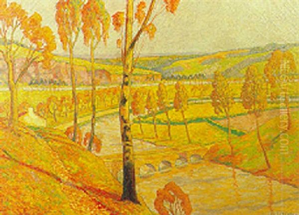 Calme - Les Bords De L'orne En Automne - view 1