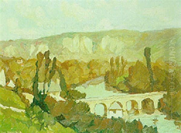 Automne Au Pont Du Vey A Clecy - view 1